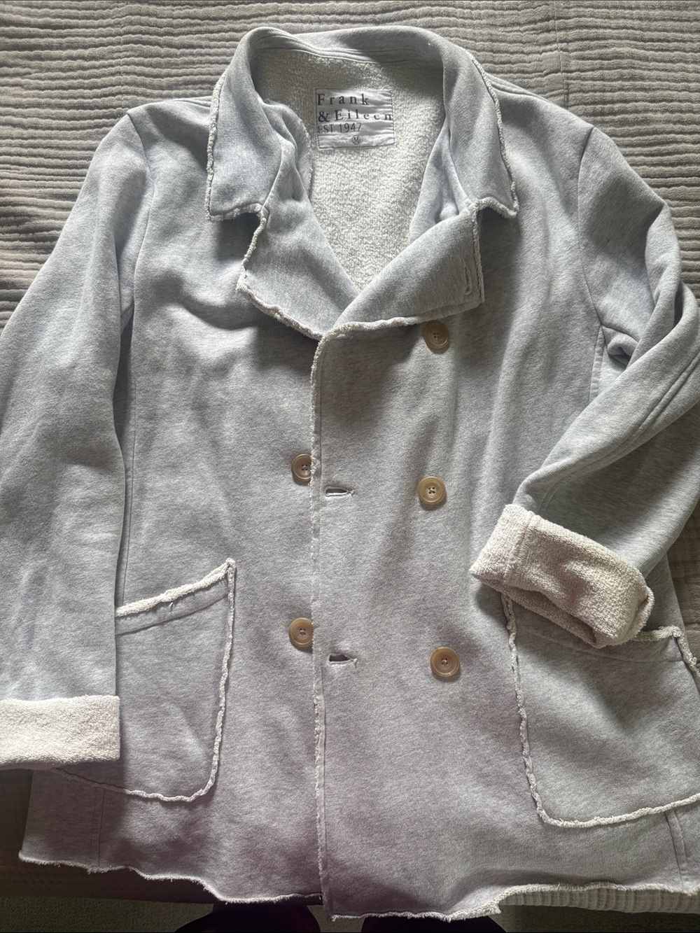 Frank & Eileen Light Gray Belfast Jacket